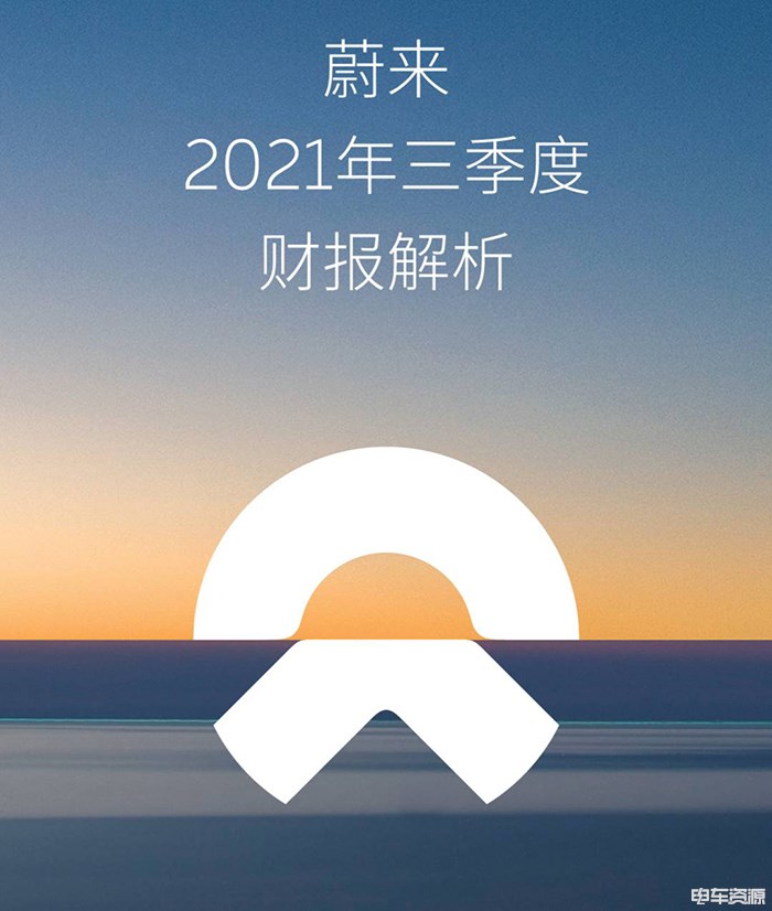 蔚來發布2021第三季度財報 總收入近百億人民幣