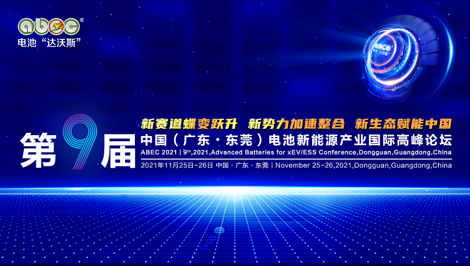 第9屆中國（廣東·東莞）電池新能源產業國際高峰論壇