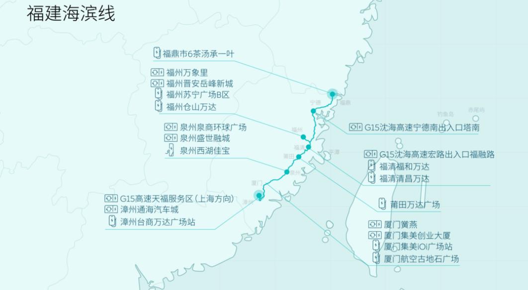 蔚來汽車：打通福建沿海、魯西、桂北、滇藏充換目的地加電路線