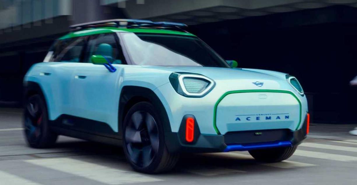 MINI Aceman概念車官圖發布，或將提供40kWh或50kWh兩種容量的電池組