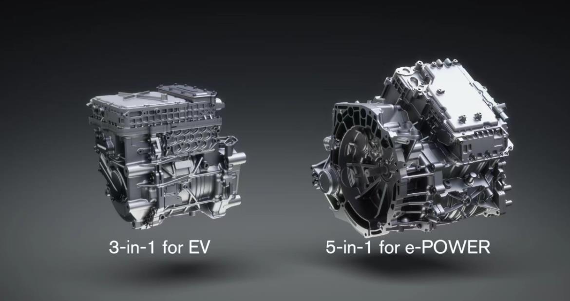 日產汽車公布了名為“多合一（X-in-1）”的電驅化動力總成新技術