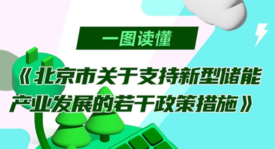 北京市關于支持新型儲能產業發展的若干政策措施解讀